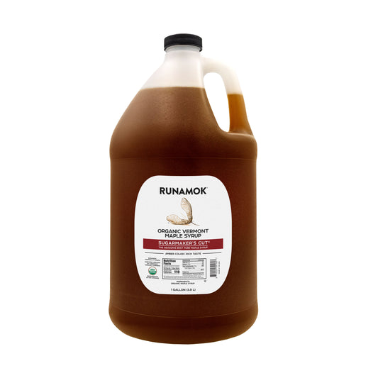 Grade A Amber Organic Maple Syrup (Sugarmaker's) - 1 Gallon