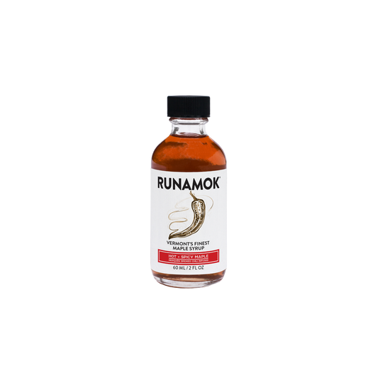 Hot + Spicy Maple Syrup (Smoked Chili Pepper Infused) - 60ml