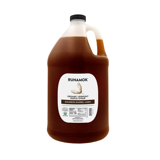 Bourbon Barrel-Aged Maple Syrup - 1 Gallon