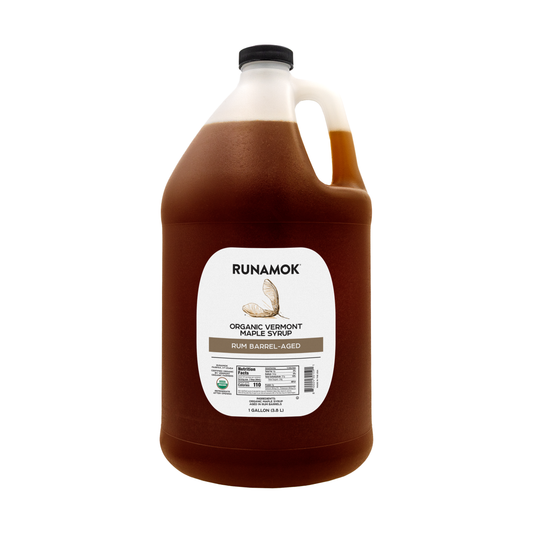 Rum Barrel-Aged Maple Syrup - 1 Gallon