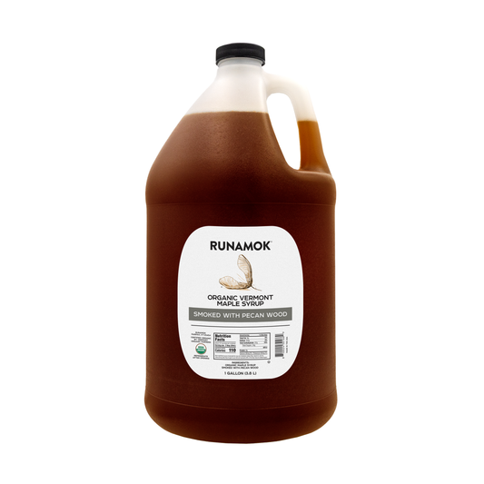 Smoked with Pecan Wood Maple Syrup - 1 Gallon