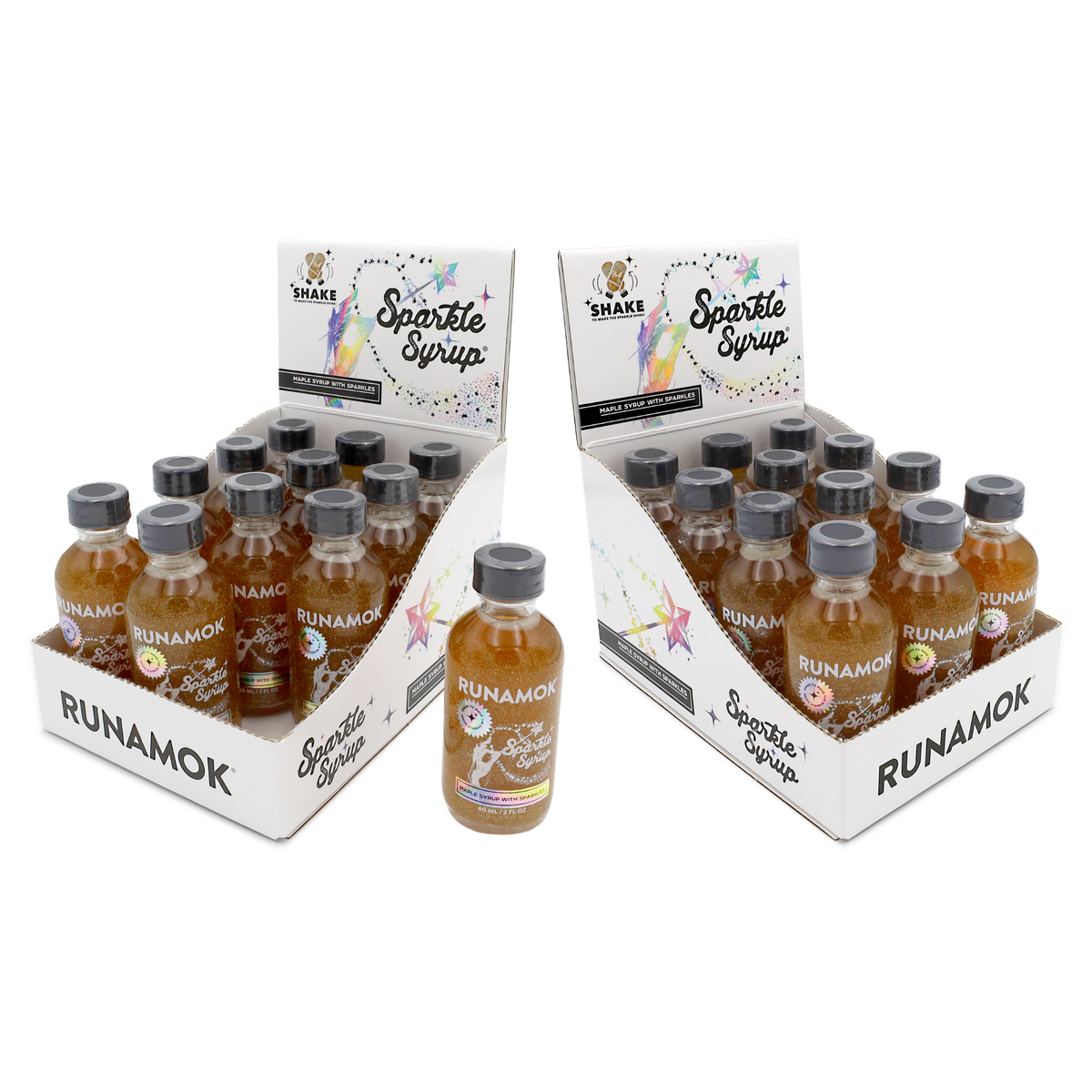 Sparkle Syrup® - 2 x 12-pack POS Displays (60ml)