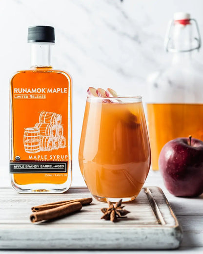 Runamok Maple Syrup - +Apple Brandy Barrel-Aged Maple Syrup - 3