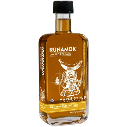 Runamok Maple Syrup - Banana Rum Infused Maple Syrup- 1
