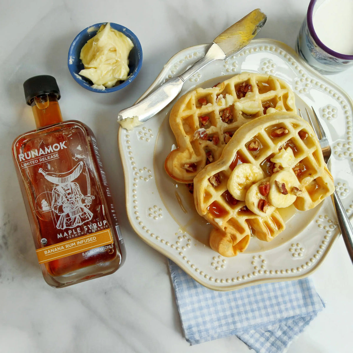 Runamok Maple Syrup - Banana Rum Infused Maple Syrup- 2