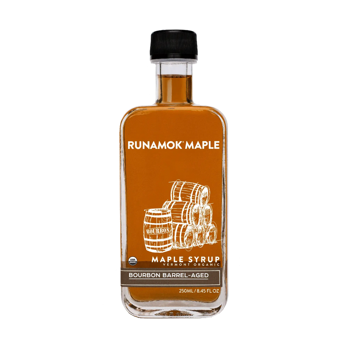 Runamok Maple Syrup - +Bourbon Barrel-Aged Maple Syrup - 8
