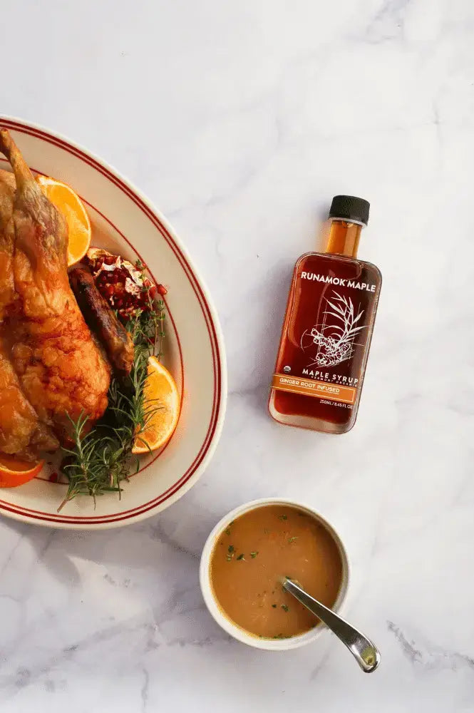 Runamok Maple Syrup - +Ginger Root Infused Maple Syrup - 5