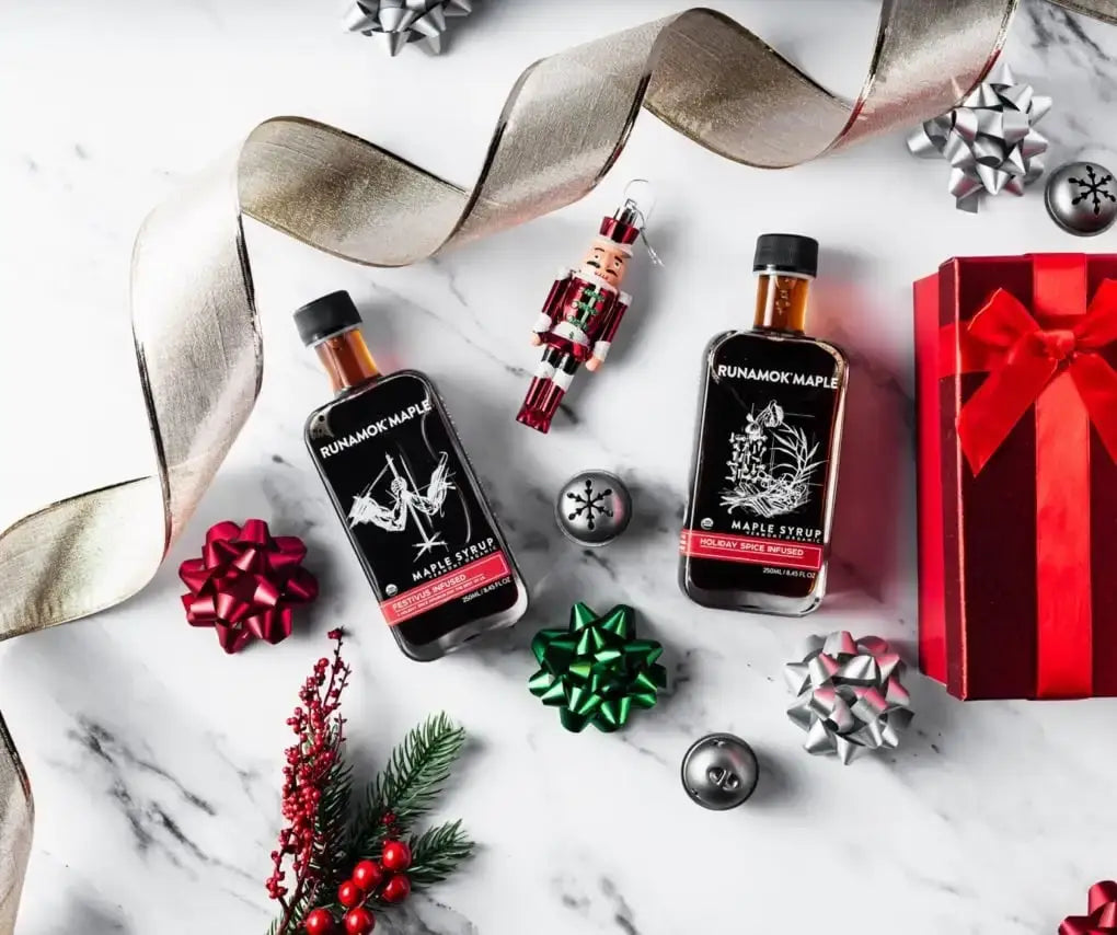 Runamok Maple Syrup - Holiday Spice Infused Maple Syrup - 4
