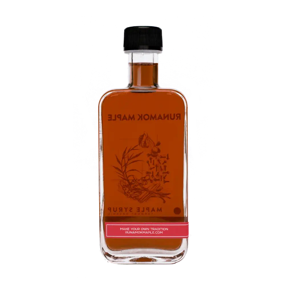 Runamok Maple Syrup - Holiday Spice Infused Maple Syrup - 7