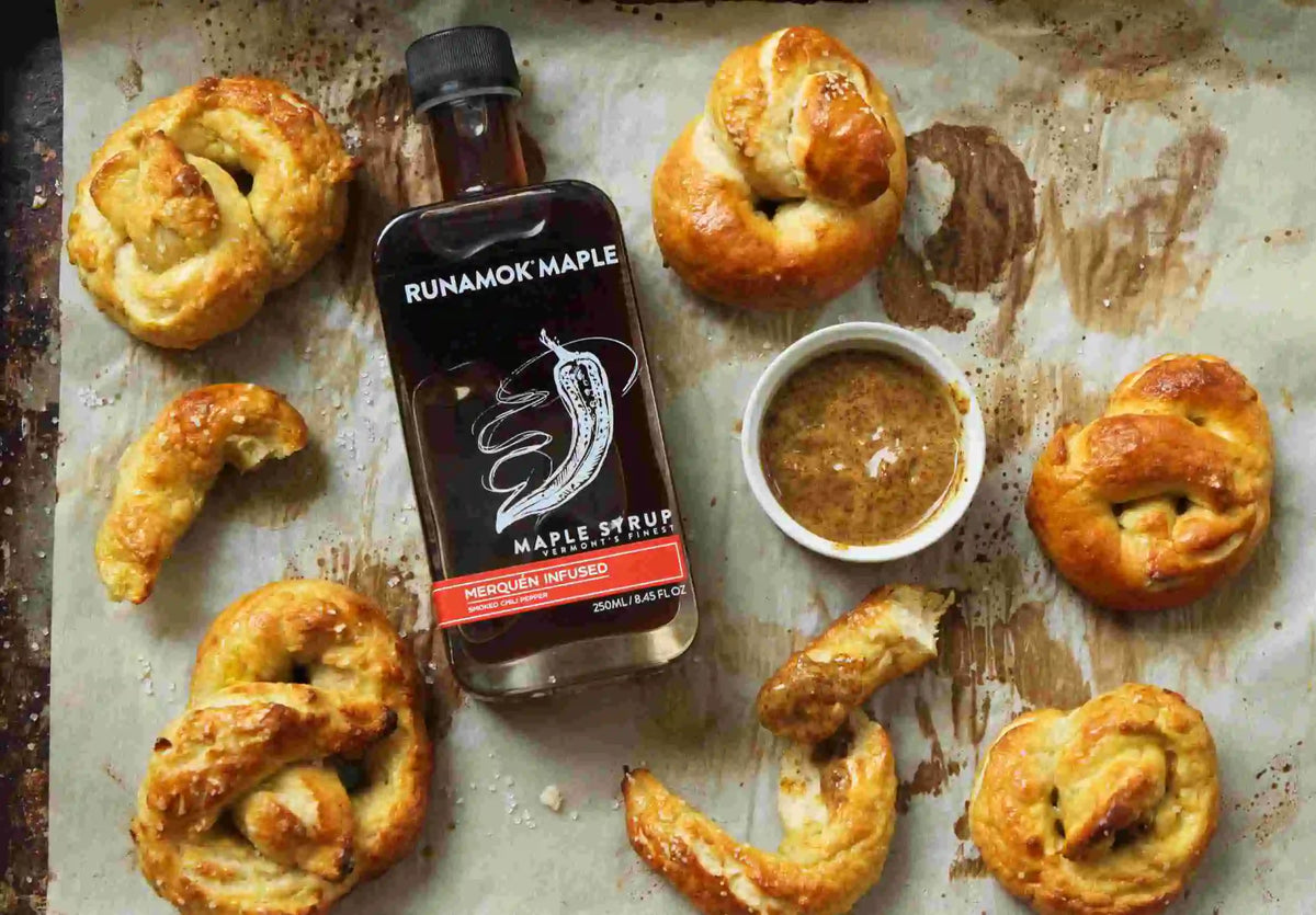 Runamok Maple Syrup - Hot + Spicy Maple Syrup (Smoked Chili Pepper Infused) - 3