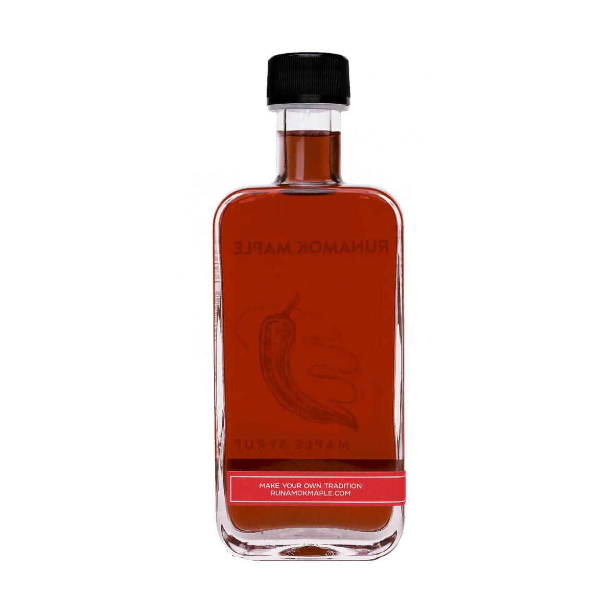 Runamok Maple Syrup - Hot + Spicy Maple Syrup (Smoked Chili Pepper Infused) - 6