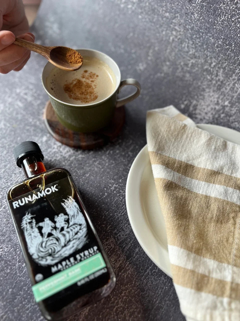 Peppermint Bark Maple Syrup