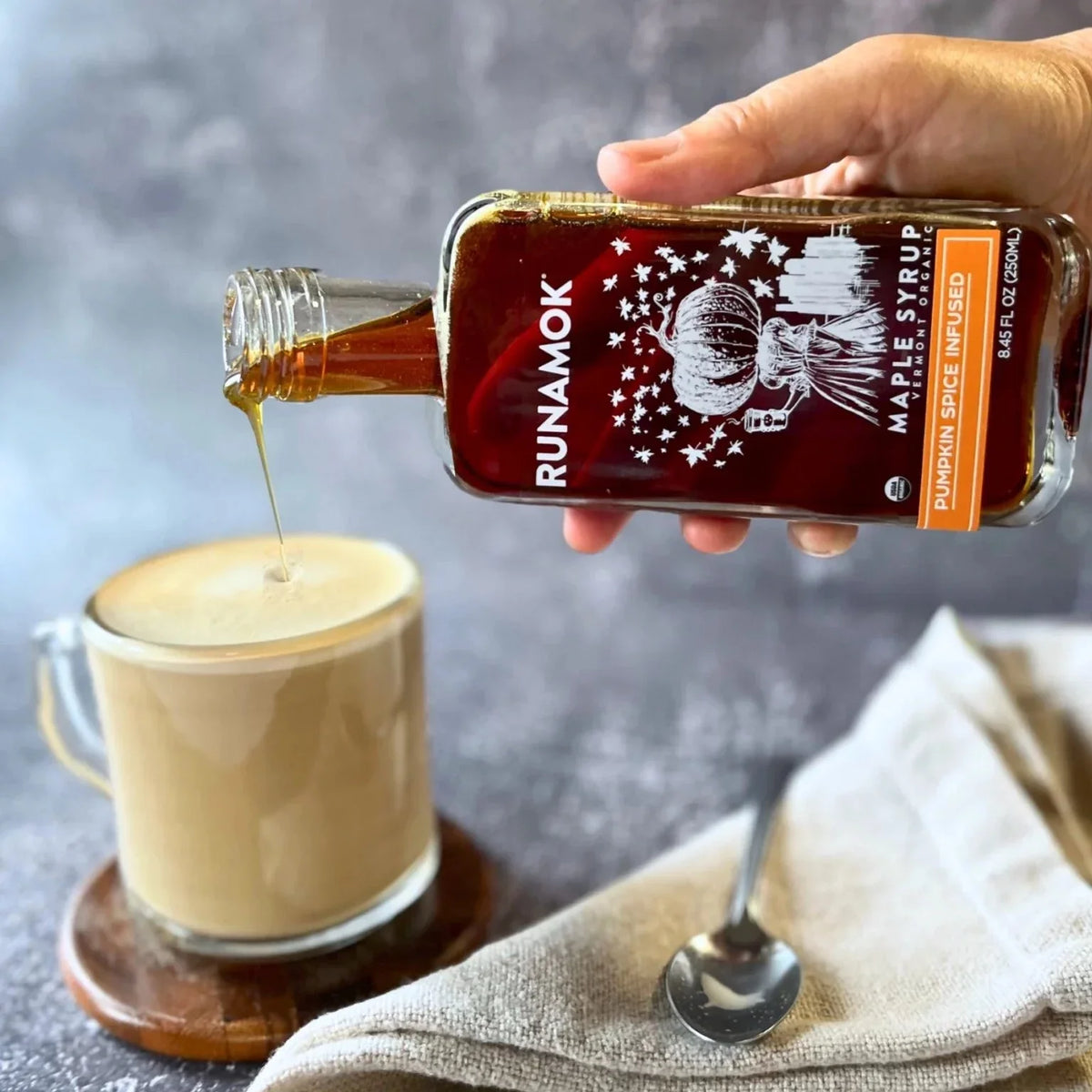 Pumpkin Spice Infused Maple Syrup (Sample Bottle)