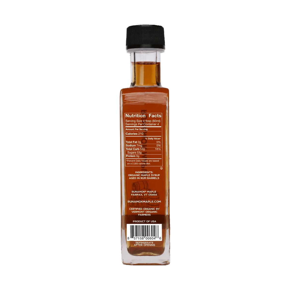 Runamok Maple Syrup - +Rum Barrel-Aged Maple Syrup - 5