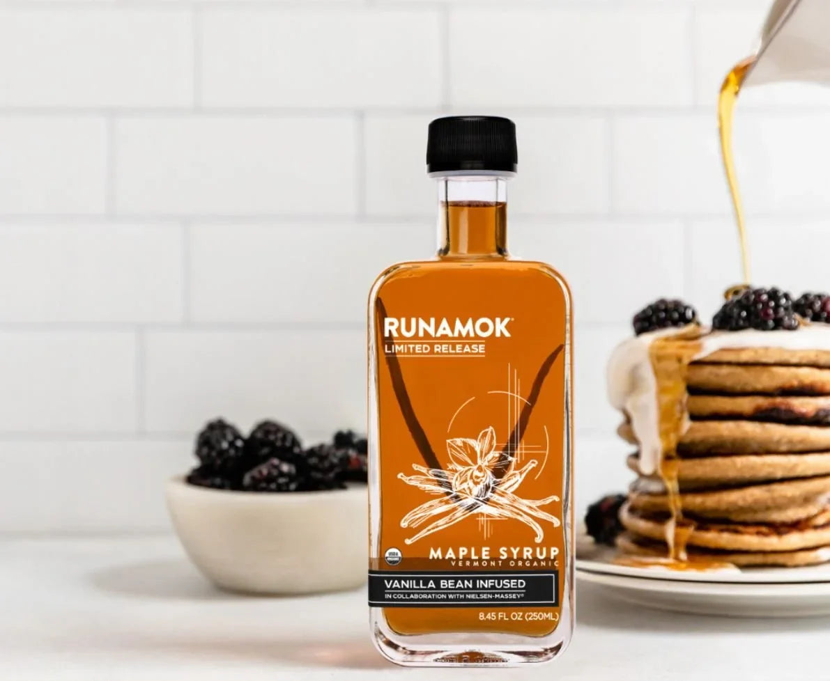 Vanilla Bean Infused Maple Syrup