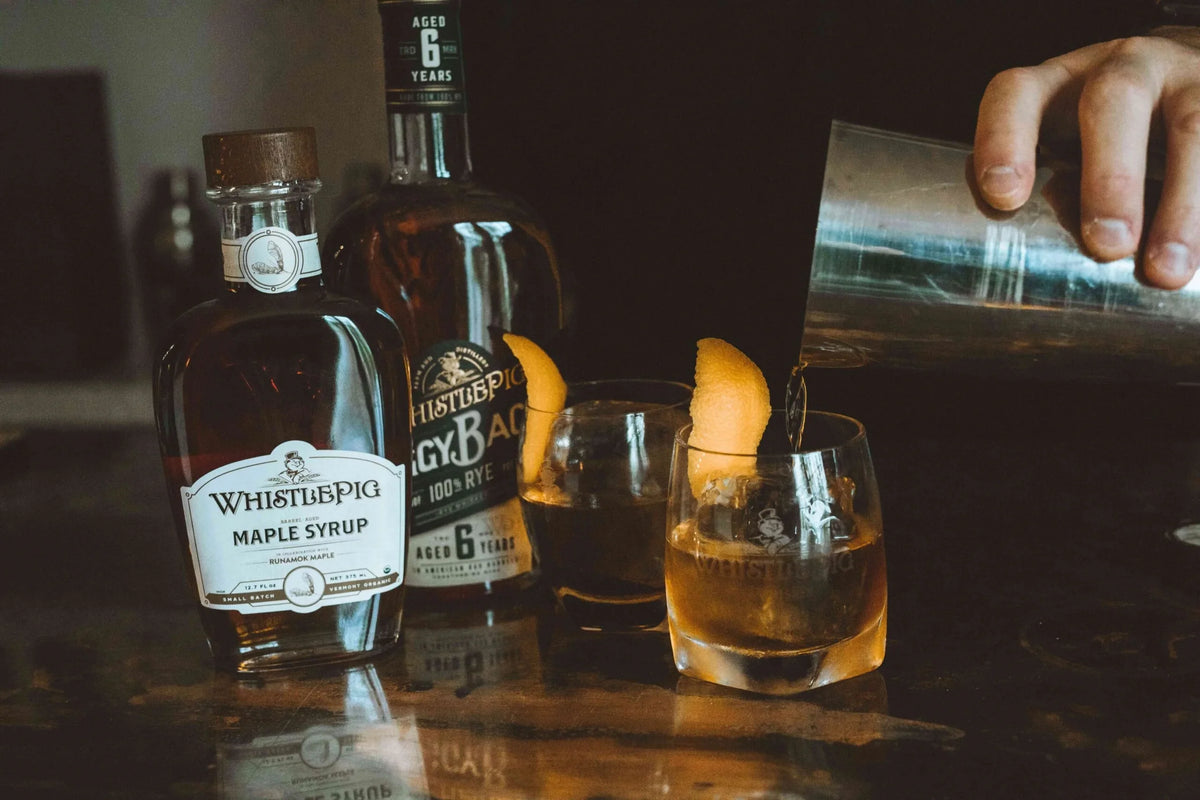 WhistlePig® Rye Whiskey Barrel-Aged Maple Syrup (Sample Bottle)